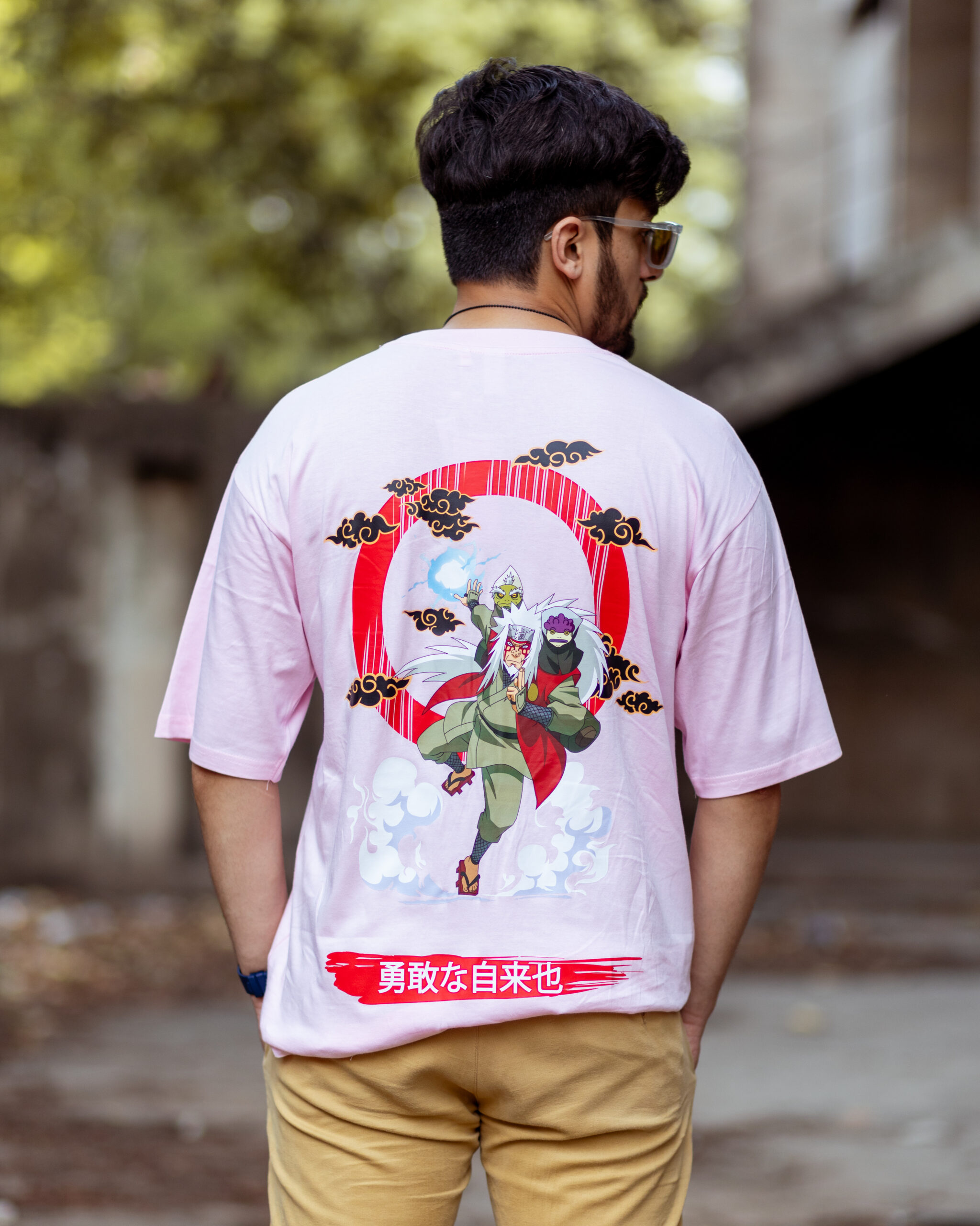 Pink Jiraiya sensei T-shirt