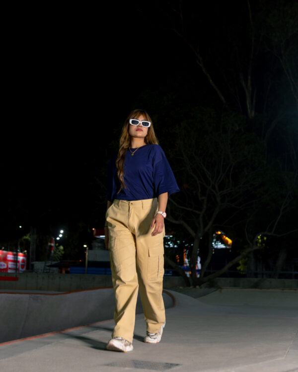 Solid Navy Blue T-shirt