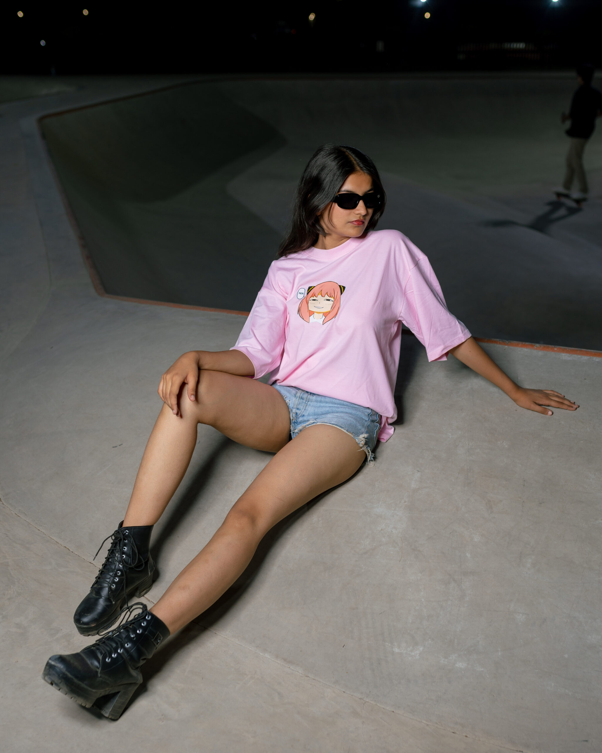 Pink anya forger t-shirt
