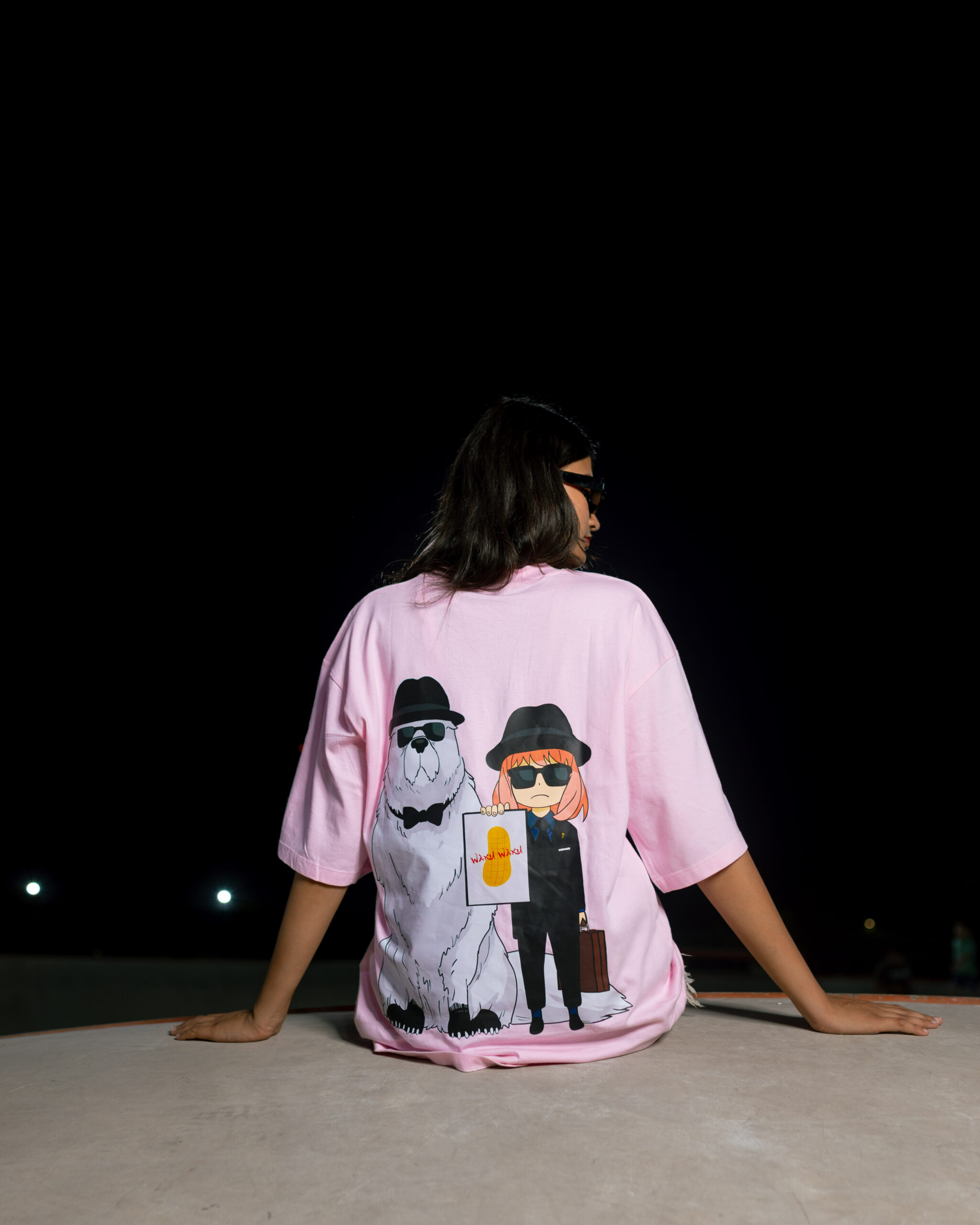 Pink anya forger t-shirt