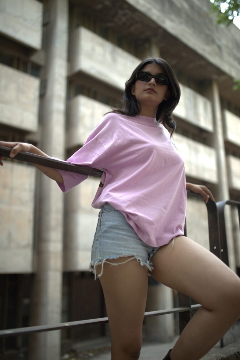 Solid Soft Pink T-shirt