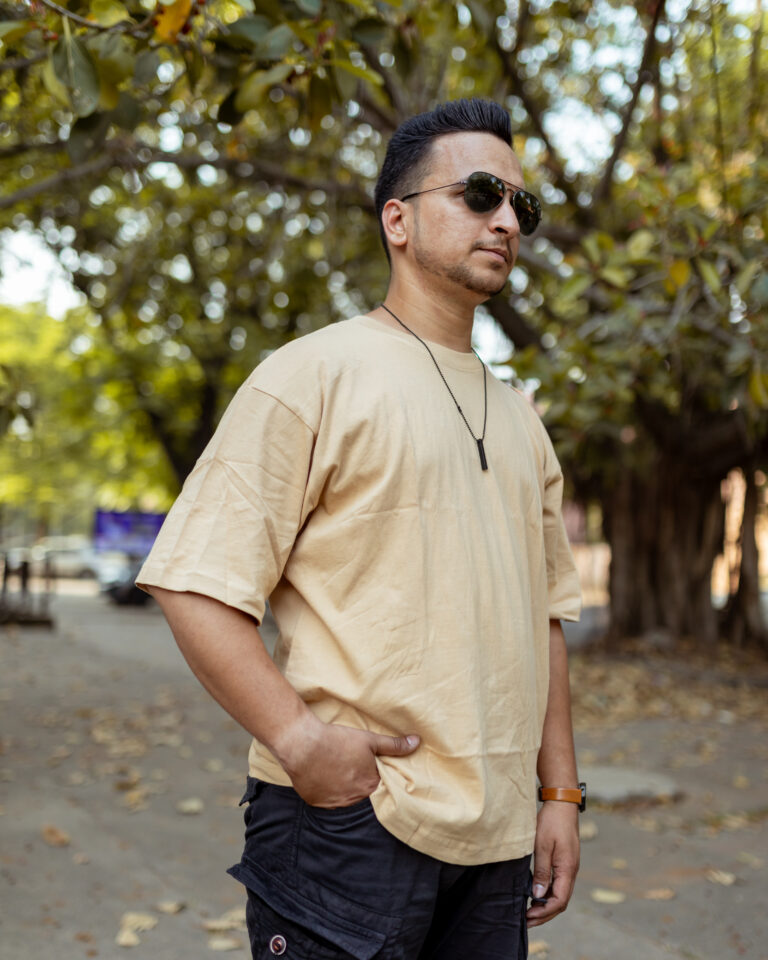 Solid Taupe T-shirt